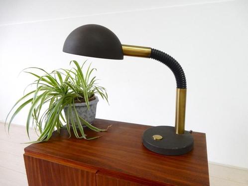 vintage lamp tafellamp Bureaulamp jaren 70 / 80 mid century, Huis en Inrichting, Lampen | Tafellampen, Gebruikt, Minder dan 50 cm