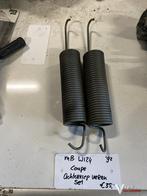 Mercedes w124 coupe 1992 achterklepveren set, Gebruikt, -, -, Ophalen of Verzenden