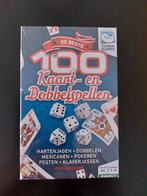 De beste 100 kaart- en dobbelspellen. NIEUW., Hobby en Vrije tijd, Gezelschapsspellen | Kaartspellen, Nieuw, Vijf spelers of meer