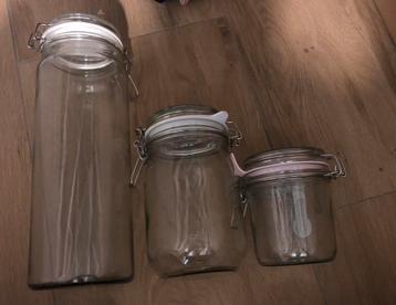 Weck en opberg potten beschikbaar voor biedingen