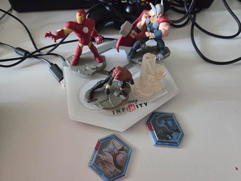 Disney Infinity Marvel Set - Iron Man, Thor, Black Widow, Spelcomputers en Games, Spelcomputers | Overige, Gebruikt, Ophalen