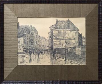 Joop Kropff - Winkelstraat beschikbaar voor biedingen