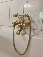 Klassieke Gouden Kranen Set - Bad, Douche, Wastafel, Doe-het-zelf en Verbouw, Sanitair, Ophalen, Gebruikt, Koper, Bad
