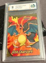 Charizard 2000 Topps Series PC3 Pokemonkaart Mint #9, Ophalen of Verzenden, Zo goed als nieuw, Losse kaart
