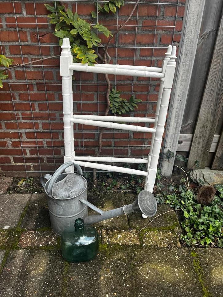 Oud houten wasrek, Tuin en Terras, Tuinstekers, Gebruikt, Ophalen