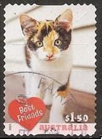 069 Australië 2025 Best Friends s/a, Postzegels en Munten, Postzegels | Oceanië, Verzenden, Gestempeld