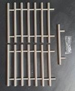 15x Handgreep RVS Hartafstand 128mm, Minder dan 50 cm, Overige kleuren, Ophalen of Verzenden, Zo goed als nieuw