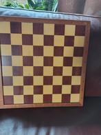 Vintage Schaakbord / dambord, Ophalen, Gebruikt, Een of twee spelers, Onbekend