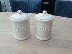 Stenen Theepot en Suikerpot setje, Ophalen of Verzenden, Zo goed als nieuw, Overige materialen, Pot, Bus of Blik