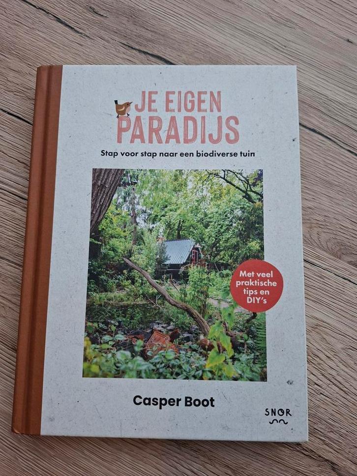 Je Eigen Paradijs - Casper Boot, Boeken, Wonen en Tuinieren, Zo goed als nieuw, Tuinieren en Tuinplanten, Ophalen of Verzenden