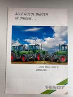 Fendt folder alle goede dingen in drieen, Ophalen of Verzenden, Gelezen