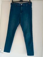 42 denim broek donker blauw high rise super skinny 2 kontzak, Blauw, Ophalen of Verzenden, W33 - W36 (confectie 42/44), Gedragen