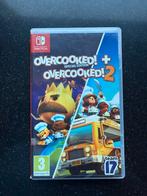 Switch Overcooked en Overcooked 2, Spelcomputers en Games, Games | Nintendo Switch, 1 speler, Ophalen of Verzenden, Zo goed als nieuw