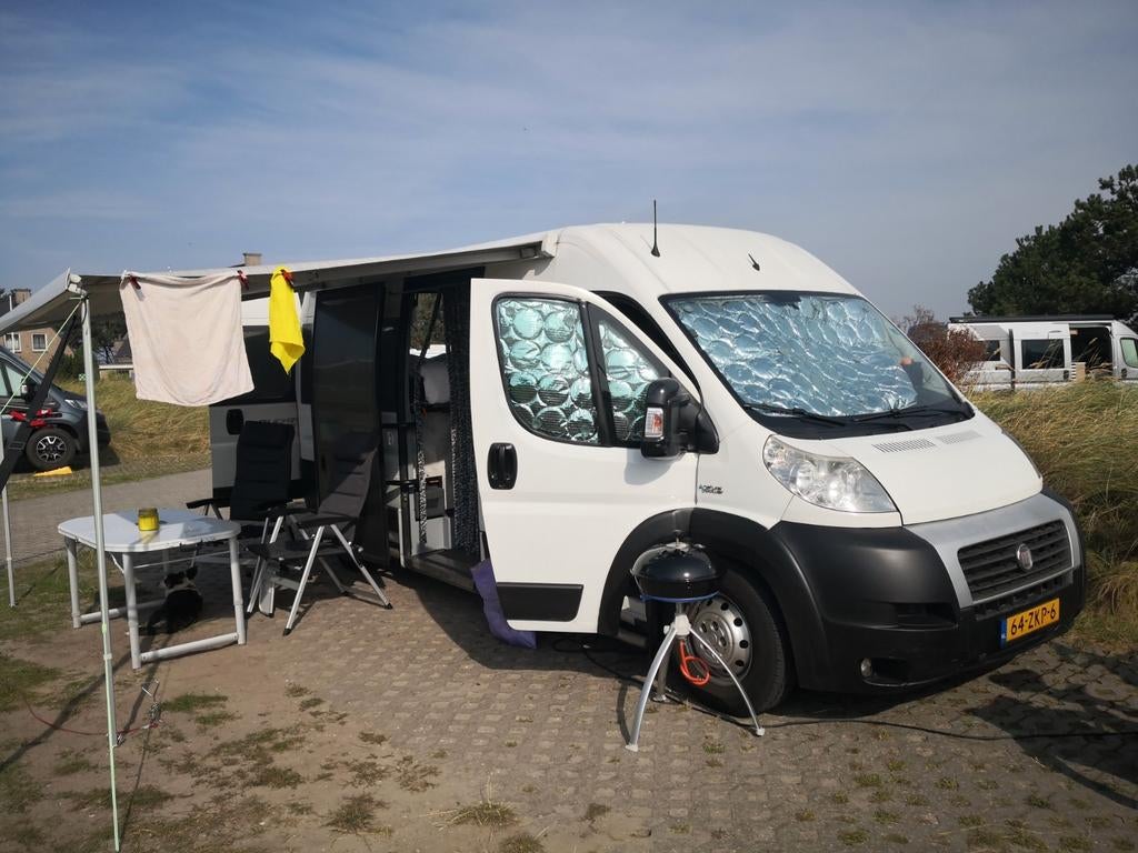 Fiat ducato op CNG en benzine , camper 2012, buscamper, Ophalen