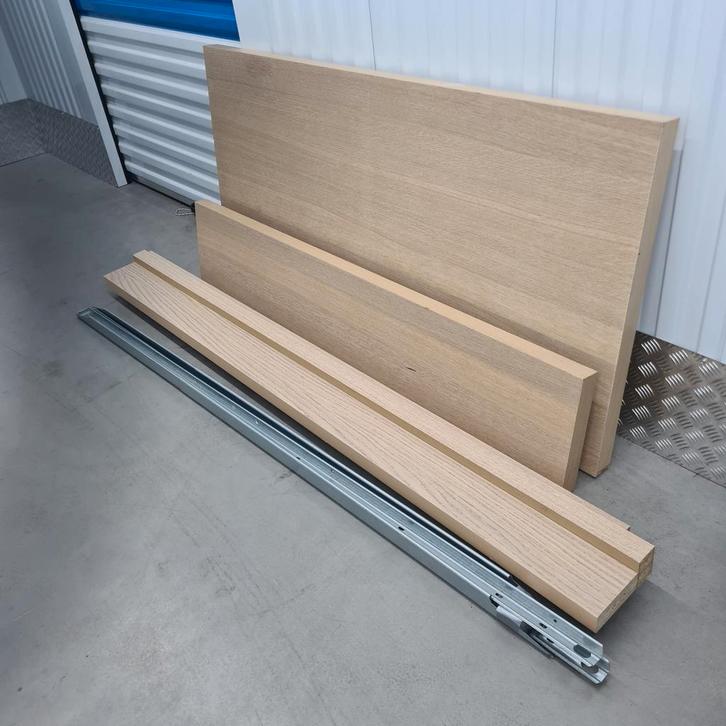 Mooi ikea malm bed 180x200 cm met lattenbodems, Huis en Inrichting, Slaapkamer | Bedden, Gebruikt, Tweepersoons, 180 cm, Hout