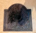 Gietijzeren haardplaat Huis Bourbon (47x47cm), Ophalen, Gebruikt, Inbouwhaard, Gashaard