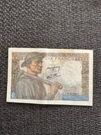 10 francs biljet 1946, Postzegels en Munten, Bankbiljetten | Europa | Niet-Eurobiljetten, Ophalen of Verzenden, Frankrijk, Los biljet