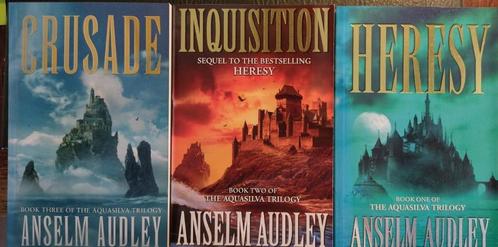 3x Anselm Audley, Boeken, Fantasy, Zo goed als nieuw, Ophalen of Verzenden