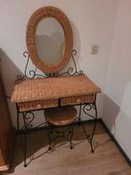 Kaptafel met spiegel, Ophalen, Overige materialen, Gebruikt, 100 tot 150 cm