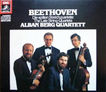 BEETHOVEN Late string quartets 4 CD ALBAN BERG QUARTET EMI beschikbaar voor biedingen