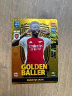 Golden Baller Bukayo Saka Panini FIFA voetbal kaartje, Hobby en Vrije tijd, Stickers en Plaatjes, Ophalen, Zo goed als nieuw, Plaatje