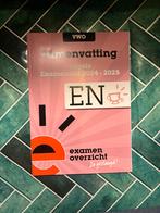 NIEUW ExamenOverzicht - Samenvatting Examenstof Engels VWO, Verzenden, Nederlands, Overige niveaus, ExamenOverzicht