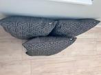 kussen Merk Volt grijs / zwart 60x60, Huis en Inrichting, Woonaccessoires | Kussens, Ophalen, Nieuw, Grijs, Vierkant