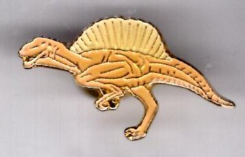 Dinosaurus geel op koper PIN ( BLAD4_466 ) beschikbaar voor biedingen