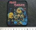 Iron Maiden zeldzame live after death vintage 1985 patch 364, Nieuw, Kleding, Verzenden