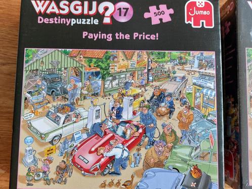 Wasgij puzzels | 500 stukjes | 5 verschillende € 6,= p. stuk, Hobby en Vrije tijd, Denksport en Puzzels, Zo goed als nieuw, Legpuzzel