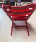 Stokke Tripp Trapp Rood, Kinderen en Baby's, Kinderstoelen, Ophalen of Verzenden, Gebruikt, Meegroeistoel