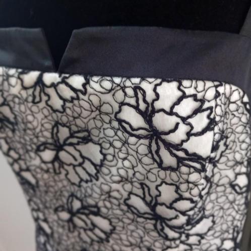 jurk,Steps,maat 44,feest,wit,zwart,zomer,zomerjurk,bruiloft,, Kleding | Dames, Gelegenheidskleding, Zo goed als nieuw, Cocktailjurk