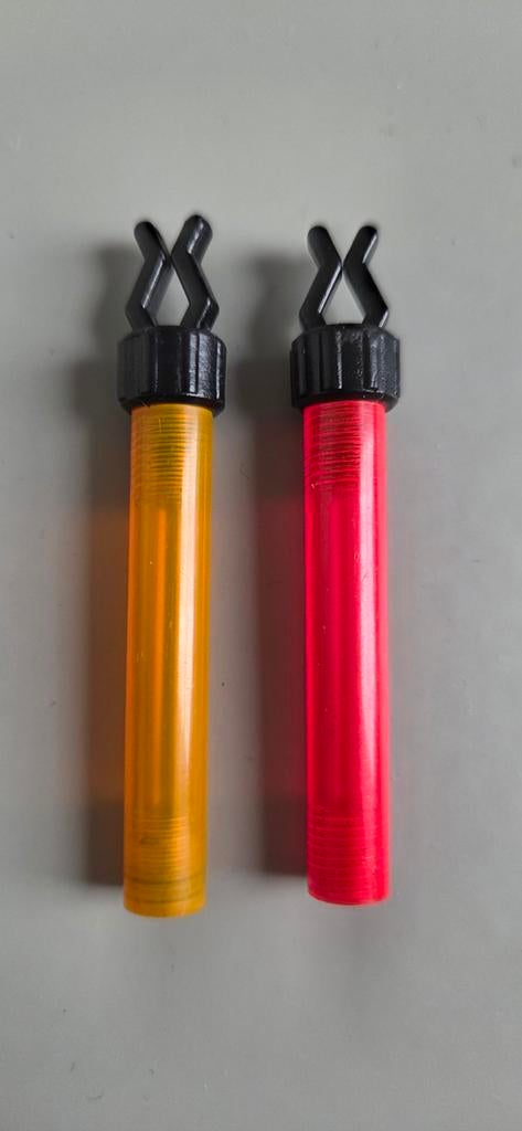 Solar tackle micra lite-flo indicator heads oldskool, Ophalen of Verzenden, Gebruikt, Overige typen