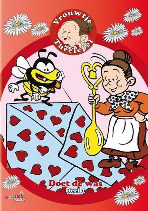 DVD Vrouwtje Theelepel - Deel 1: Doet De Was, Cd's en Dvd's, Dvd's | Kinderen en Jeugd, Zo goed als nieuw, Tv fictie, Avontuur