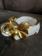 Vintage porseleinen / keramiek Asbak Olifant., Ophalen of Verzenden, Zo goed als nieuw, Asbak