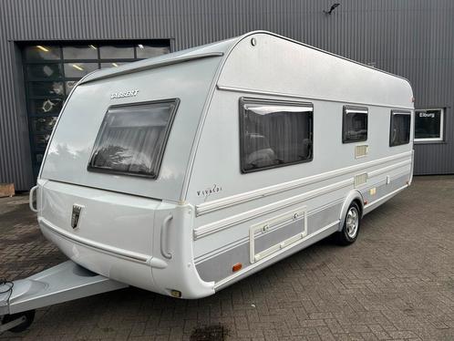 Tabbert Vivaldi 560 BJ2012 Fransbed Voortent!, Caravans en Kamperen, Caravans, Bedrijf, tot en met 4, 1250 - 1500 kg, Rondzit