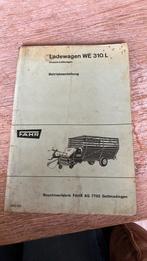 Ladewagen WE 310 L Fahr, Ophalen of Verzenden
