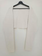 XXL Mooi mouwvest wit 60% katoen en 40% acryl, H&M, Wit, Trui of Vest, Ophalen of Verzenden