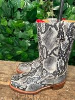 Nieuwe geweldig mooie vintage python laarzen Sendra maat 39, Nieuw, Ophalen of Verzenden, Sendra, Grijs