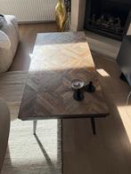 Salantafel van mangohout ( leveren mogelijk ), Huis en Inrichting, Tafels | Salontafels, 100 tot 150 cm, Zo goed als nieuw, Minder dan 50 cm