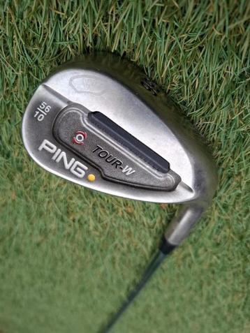 Ping Tour- W yellow dot, 56 graden wedge, 10 graden bounce beschikbaar voor biedingen