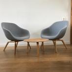 2 Hay AAL 82 83 stoel fauteuil design modern blauw hout, Huis en Inrichting, Hout, Ophalen