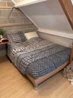 Tweepersoonsbed 160x200 met Auping matrassen, Huis en Inrichting, Slaapkamer | Bedden, Ophalen, Gebruikt, Overige kleuren, Tweepersoons