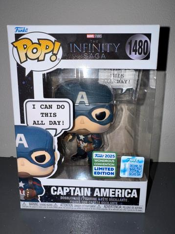 Funko Pop! Captain America - Limited Edition beschikbaar voor biedingen