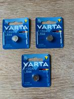 Varta V13GA/LR44 Batterijen - 3 stuks, Ophalen of Verzenden, Nieuw