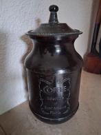Oude koperen koffiebus koffiepot Jugendstil, Verzenden
