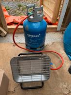 Gaskachel met gasfles, Ophalen, Gebruikt