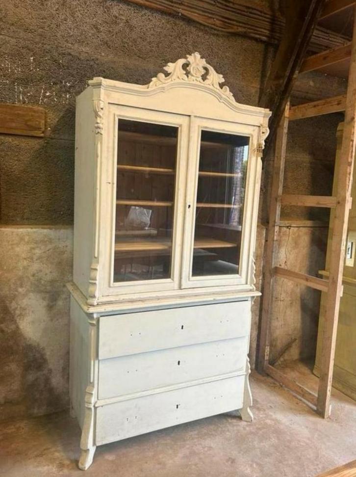 Antiek grenen buffetkast, Huis en Inrichting, Kasten | Buffetkasten, Ophalen