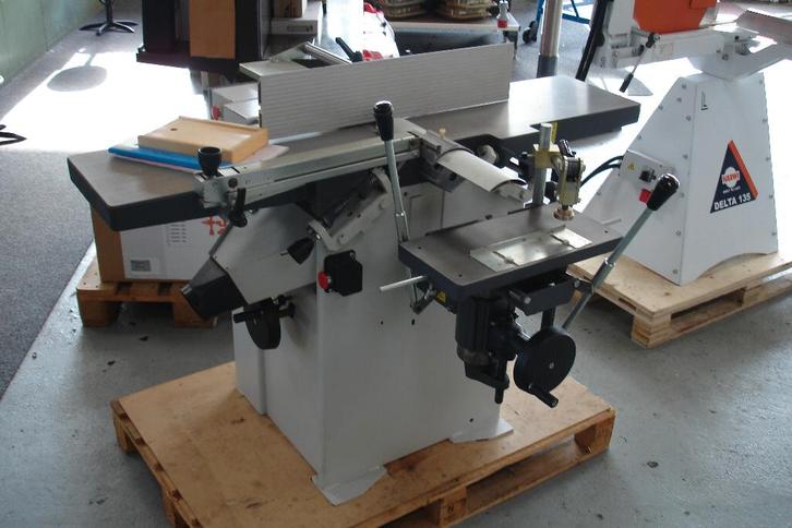 Robland vlak-en vandiktebank XSD310, Doe-het-zelf en Verbouw, Schaafmachines, Gebruikt, Elektrisch, Ophalen of Verzenden