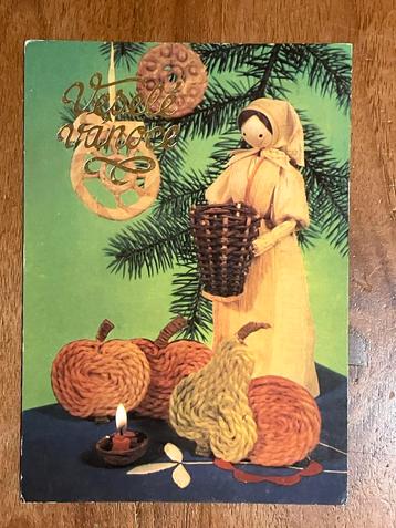Tsjechoslowaakse Kerstkaart 1978 beschikbaar voor biedingen